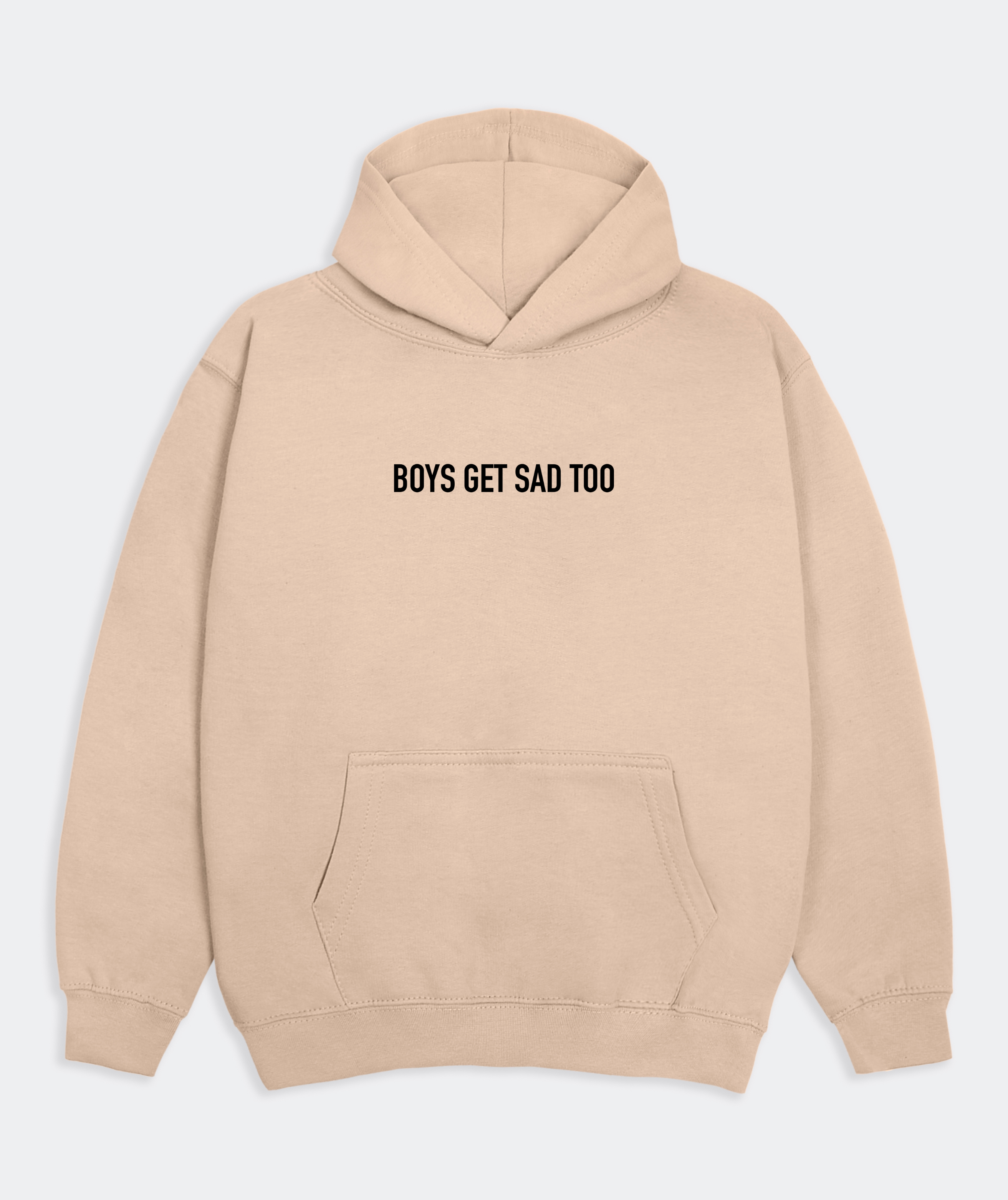 BLOCK LOGO HOODY SAND KIDS