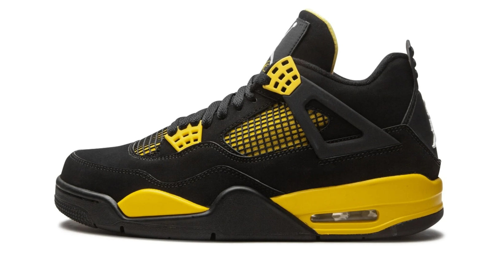 Air Jordan 4 Retro Thunder - Black & Tour Yellow Classic Sneaker