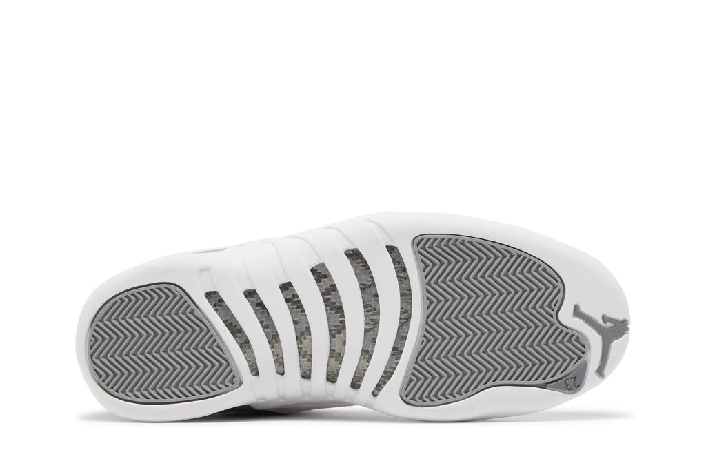 Air Jordan 12 Retro 'Stealth' - Championship Legacy in Grey & White