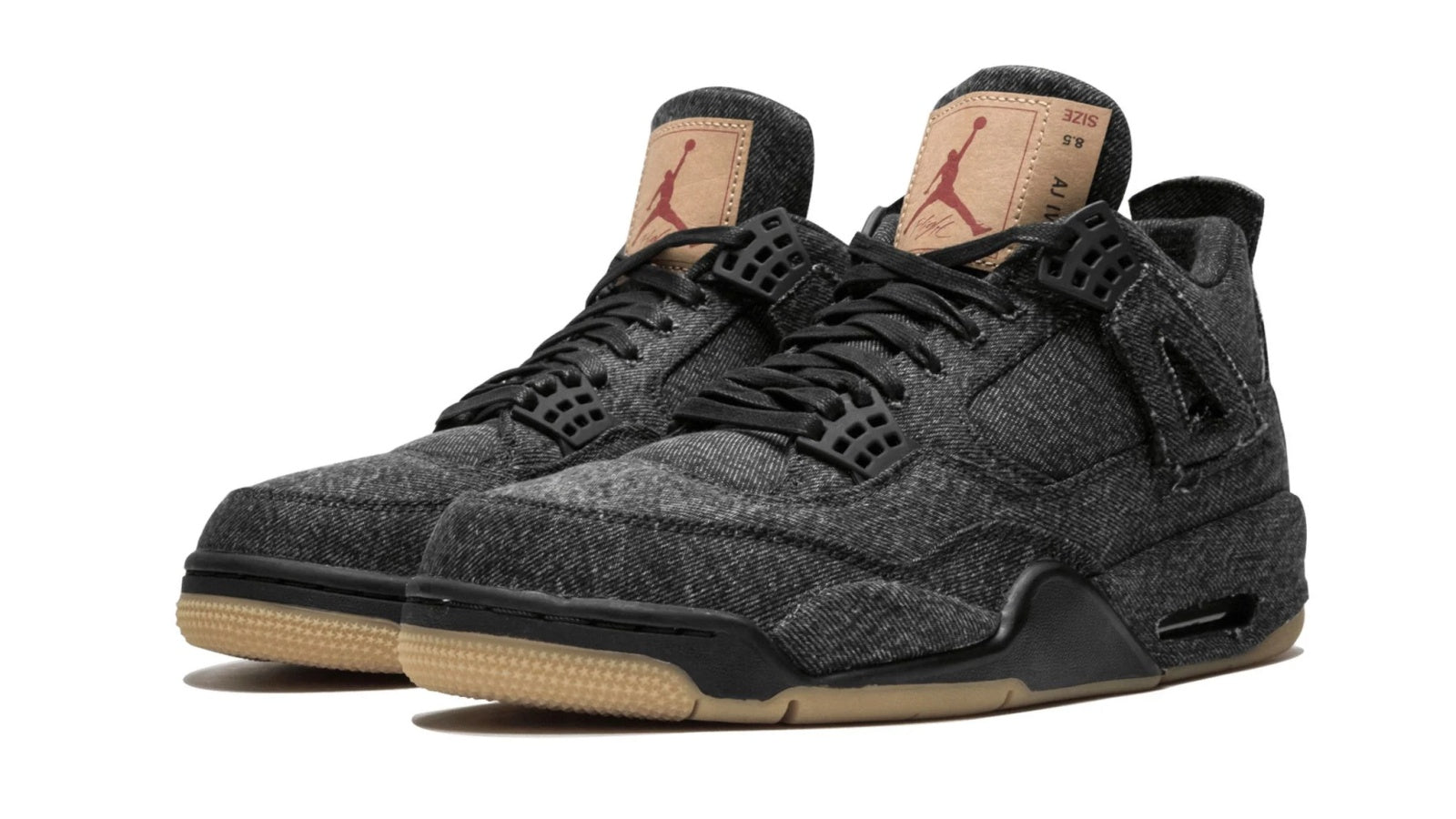 Air Jordan 4 Retro Levi's NRG Black Denim - Iconic Collaboration Sneaker