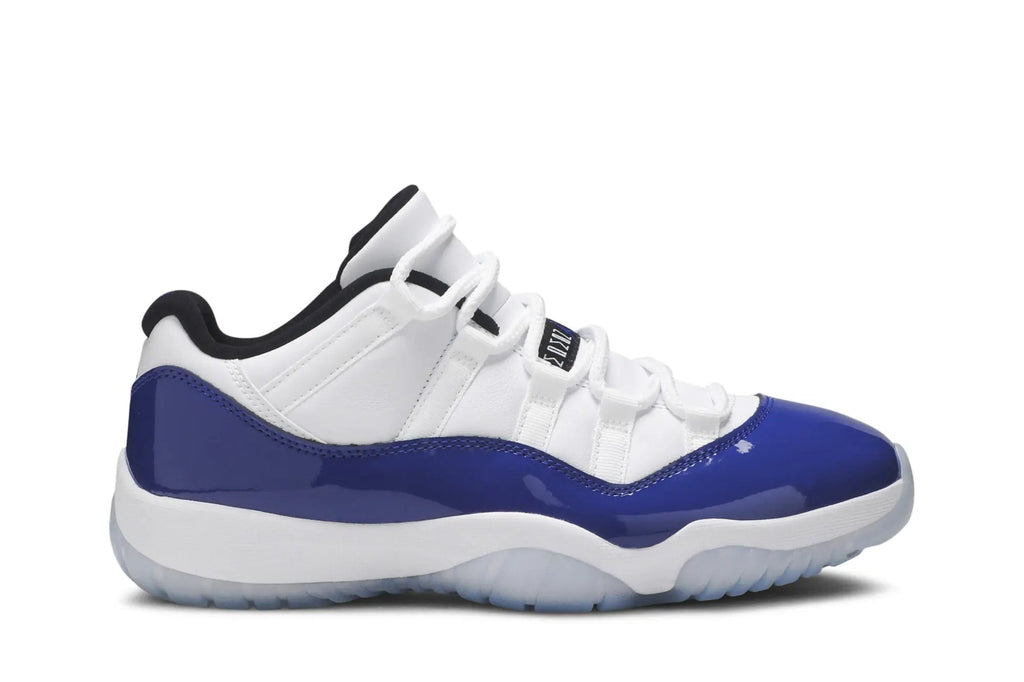 Women's Air Jordan 11 Retro Low 'Concord Sketch' - White/Black/Concord