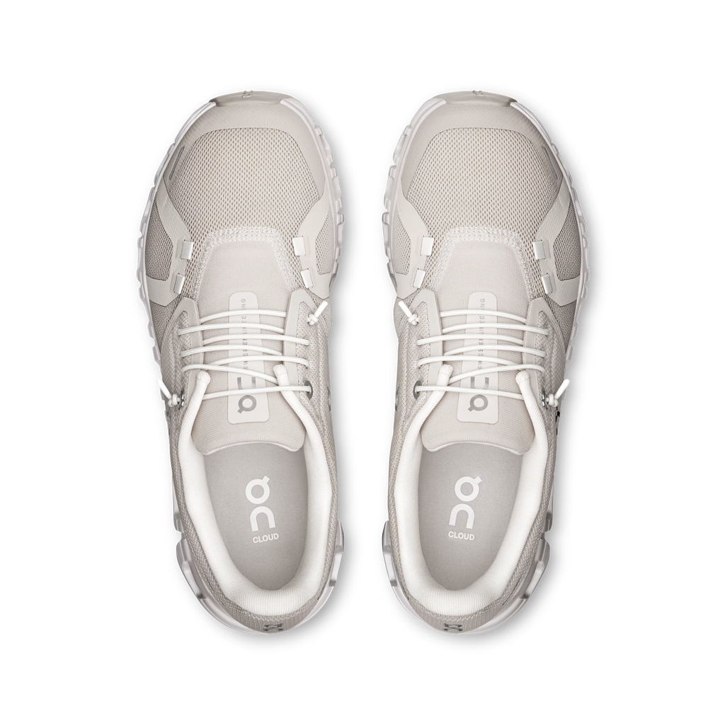 ON Women's Cloud 6 Wide - Pearl White