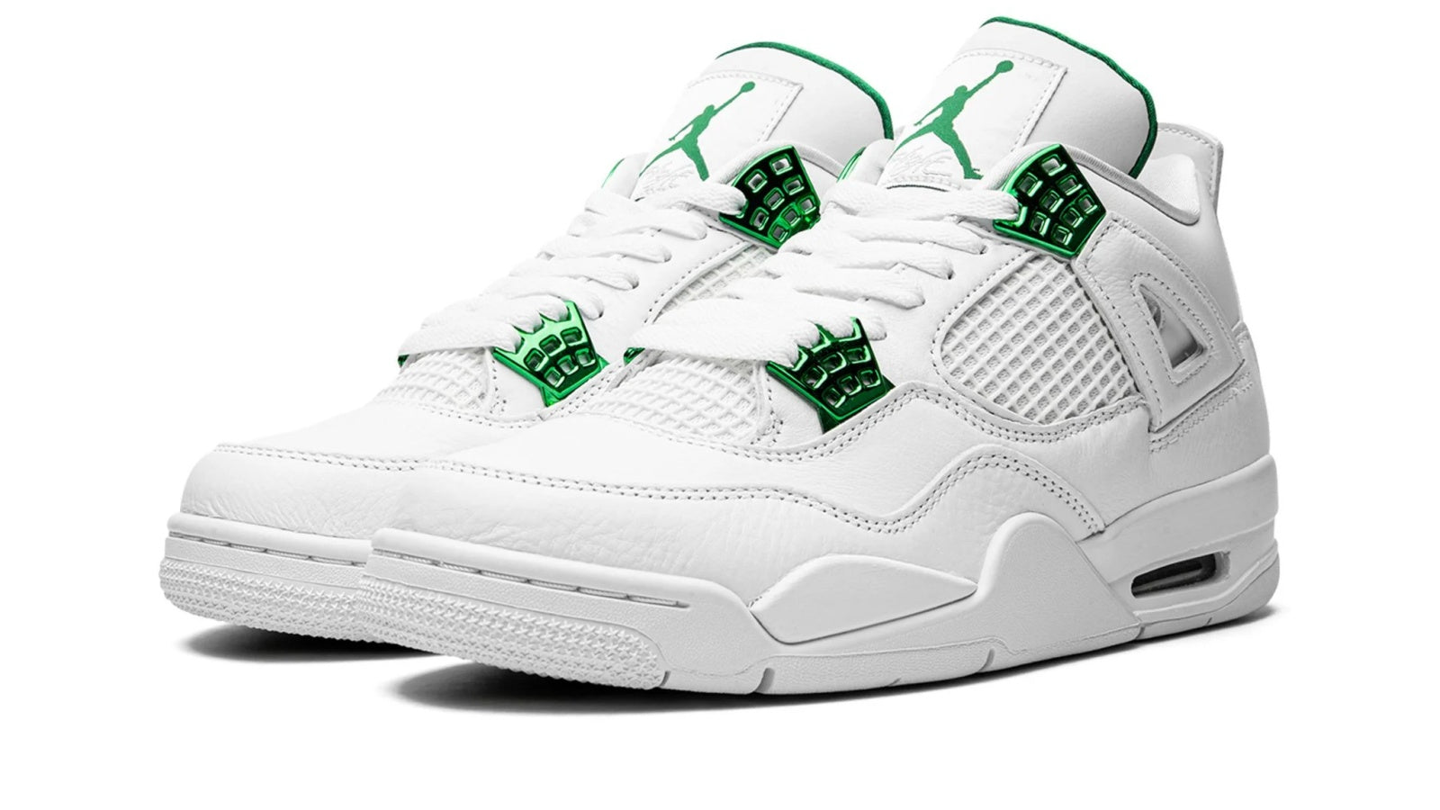 Air Jordan 4 Retro Metallic Pack Pine Green - Classic 2020 Release