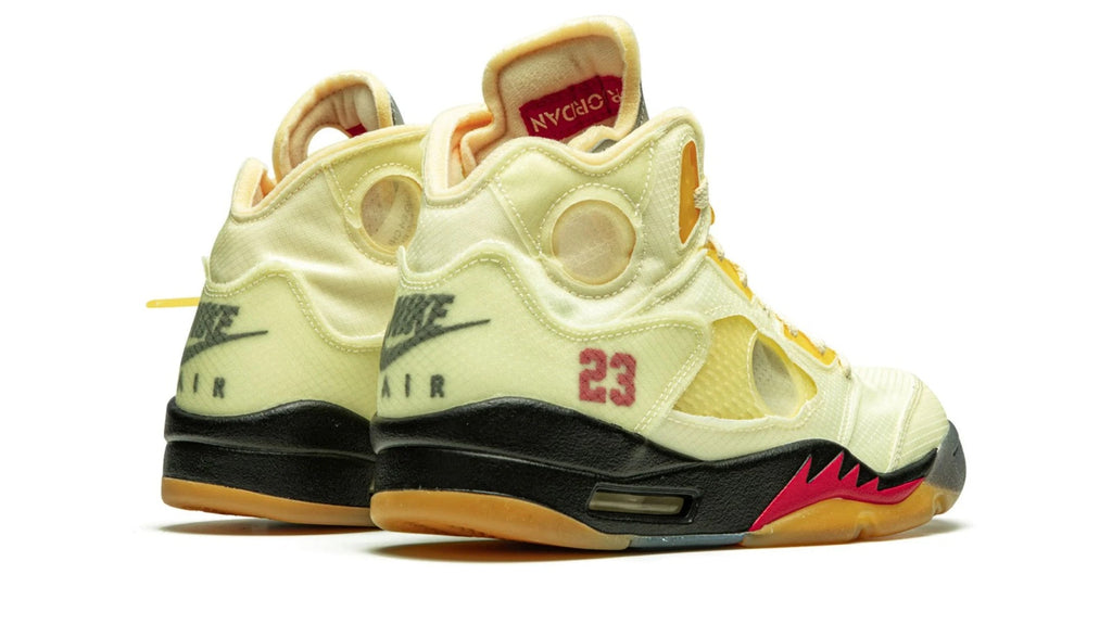 Air Jordan 5 Retro SP Off-White Sail - Virgil Abloh Deconstructed Classic
