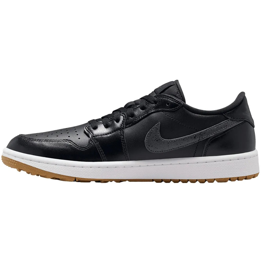 Air Jordan 1 Low Golf 'Black Gum' - Waterproof Performance Golf Shoes