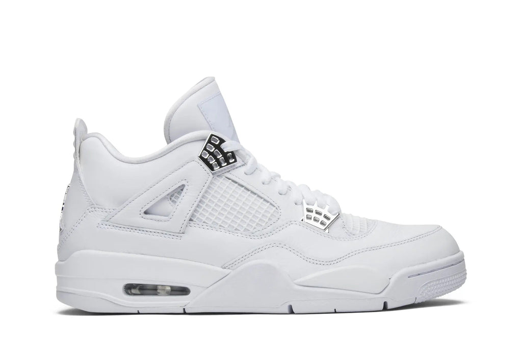 Jordan 4 Retro 'Pure Money' 2017 White Metallic Silver