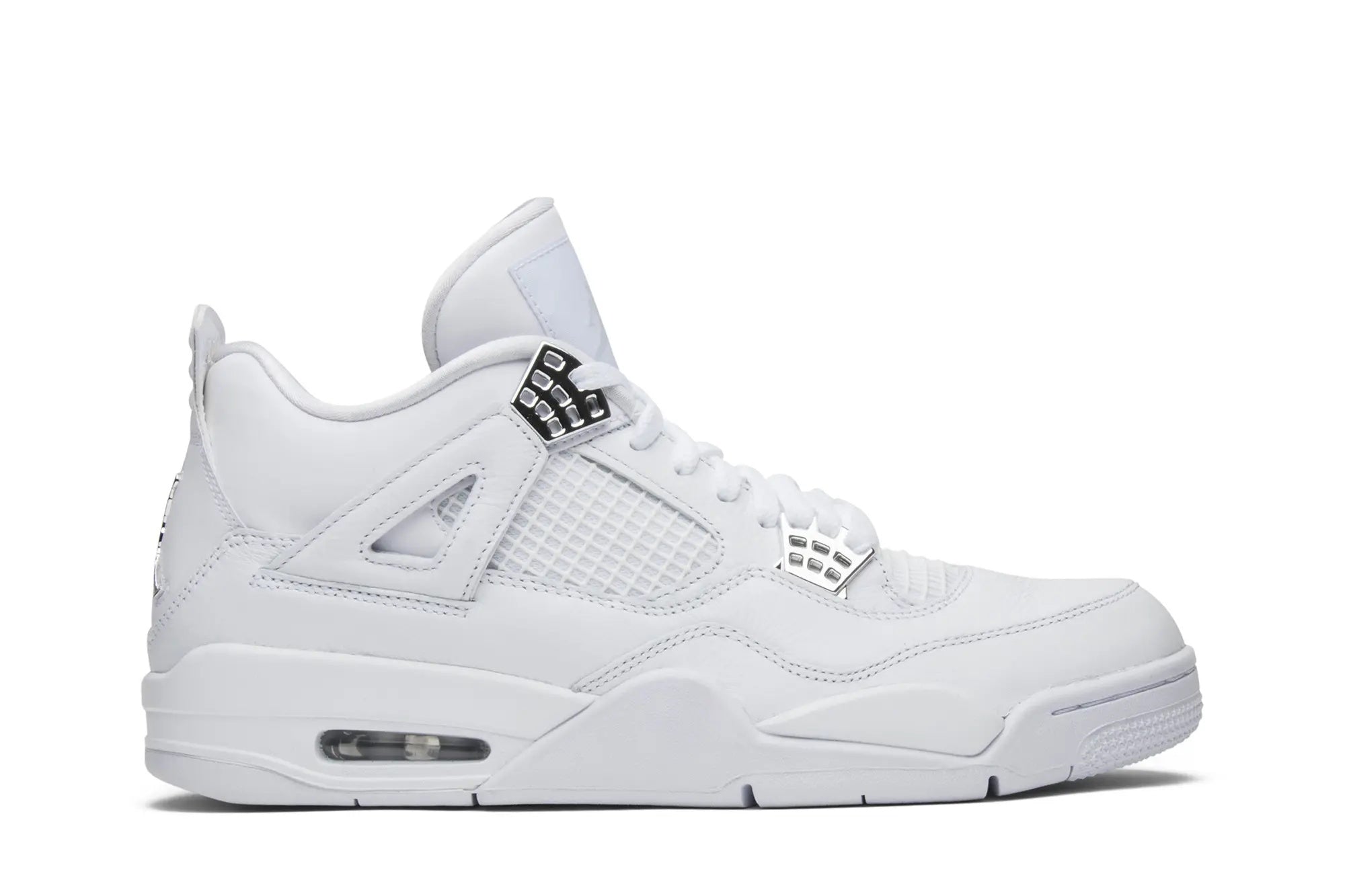 Jordan 4 Retro 'Pure Money' 2017 White Metallic Silver