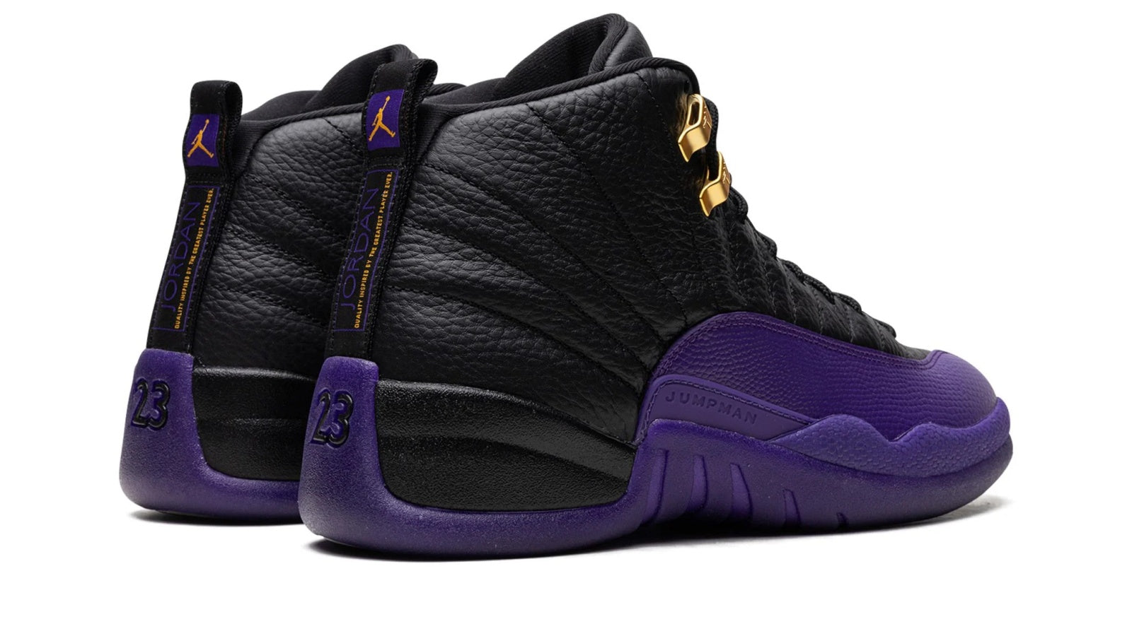 Air Jordan 12 "Field Purple" - Lakers-Inspired Retro Basketball Shoe