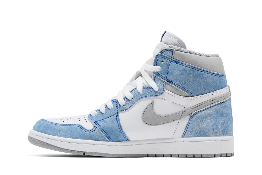 Jordan 1 Retro High OG Hyper Royal - Classic Basketball Sneaker with Faded Suede