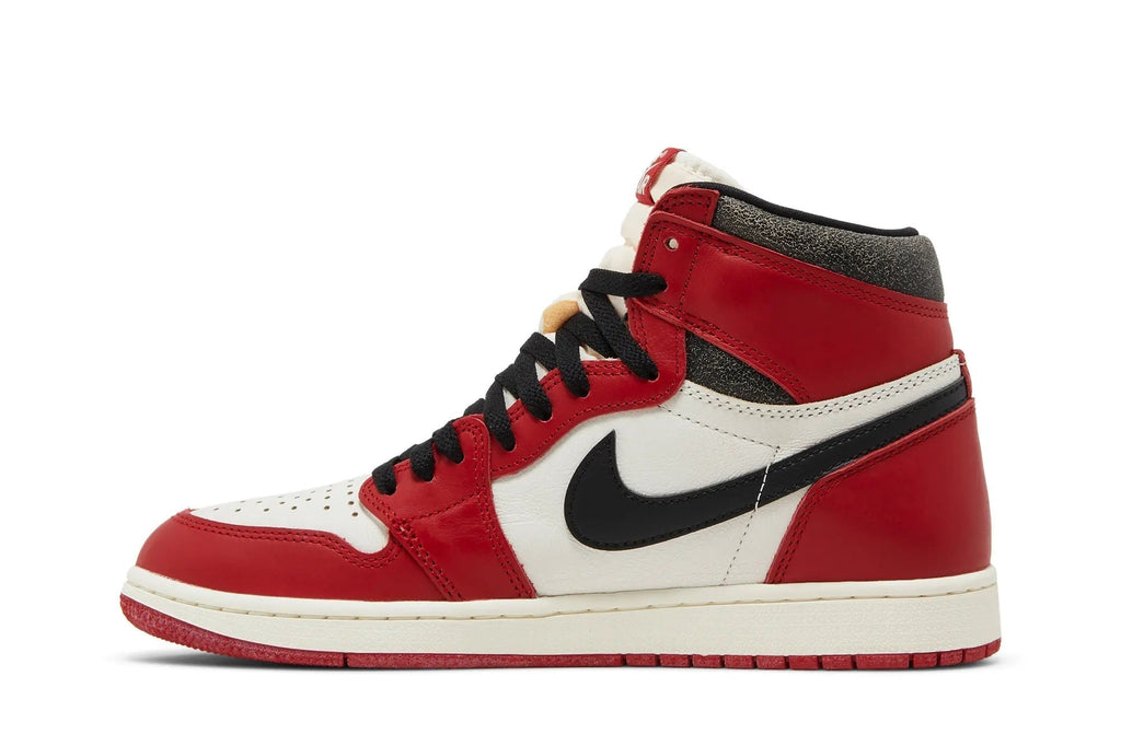 Jordan 1 Retro High OG Chicago Lost & Found - Vintage Red & Black Icon