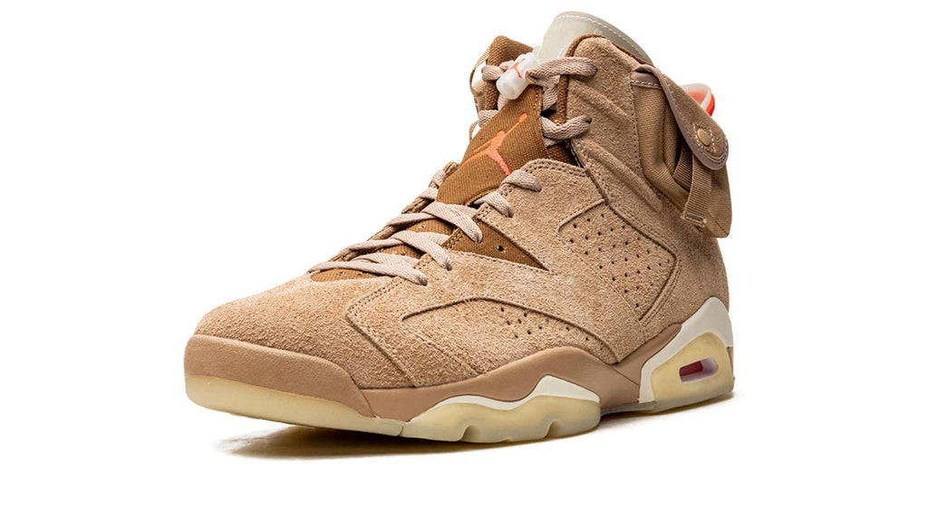 Air Jordan 6 Retro Travis Scott British Khaki - Exclusive Collab