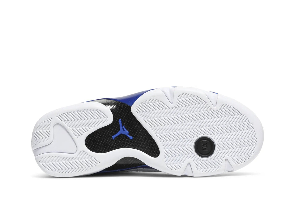 Air Jordan 14 Retro 'Hyper Royal' - Classic 1998 Color-Block Design