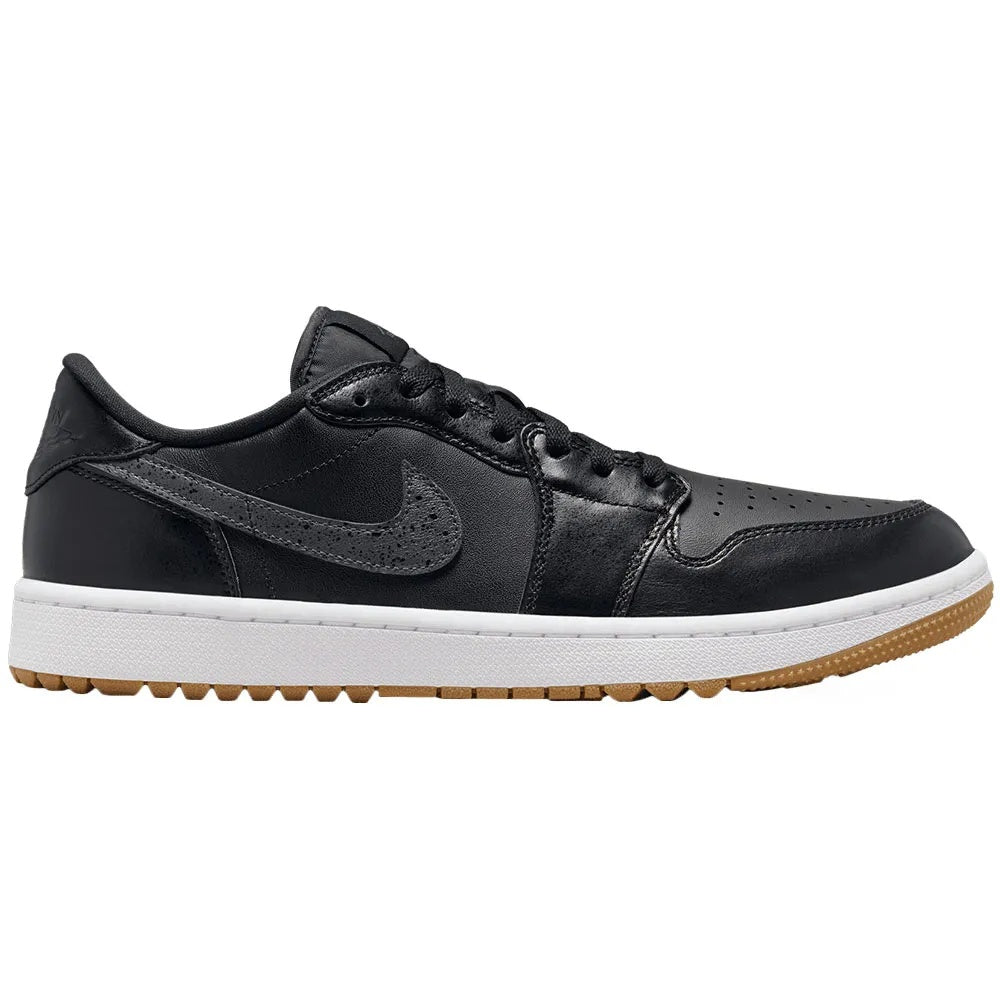 Air Jordan 1 Low Golf 'Black Gum' - Waterproof Performance Golf Shoes