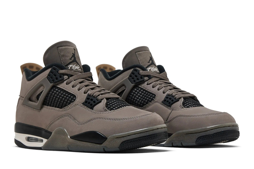Air Jordan 4 Retro 'Cave Stone' - Classic Nubuck Basketball Shoe