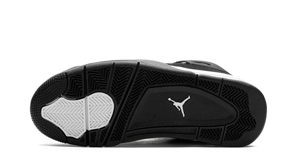 Air Jordan 4 Retro White Thunder - Black Nubuck with White Contrast