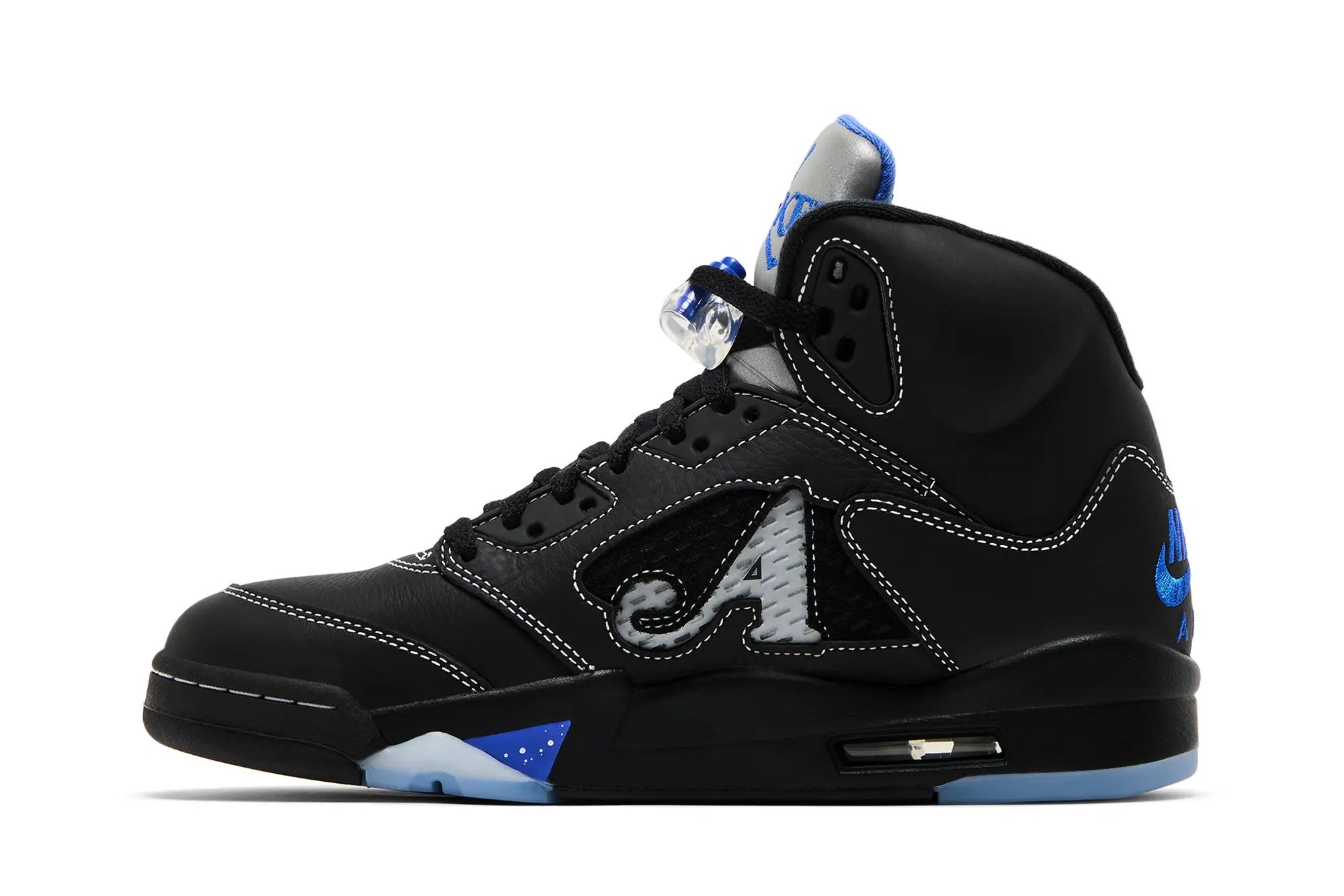 Awake NY x Air Jordan 5 Retro 'Boro' Black Racer Blue - Limited Collaboration Sneaker