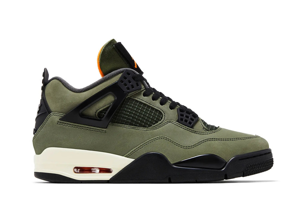 Undefeated x Air Jordan 4 Retro 2025 Deep Green | Limited MA-1 Inspired Collab