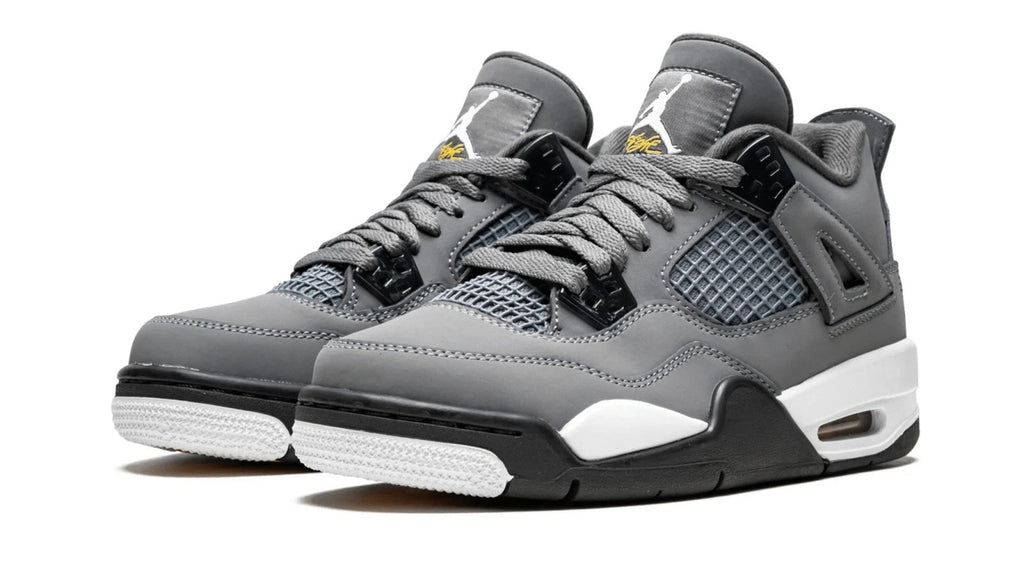 Air Jordan 4 Retro GS Cool Grey - Kids' Classic Basketball Shoes