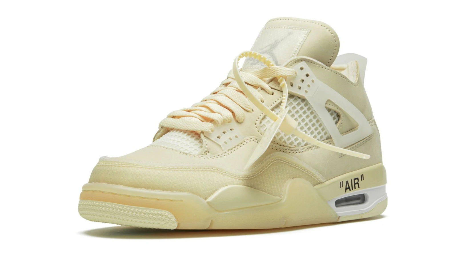 Air Jordan 4 Retro SP WMNS "Off-White Sail" - Limited Collaboration