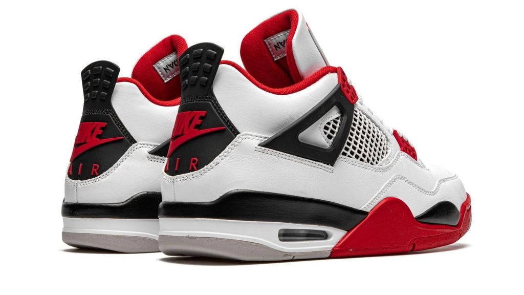 Air Jordan 4 Retro Fire Red 2020 - OG Nike Air Heel