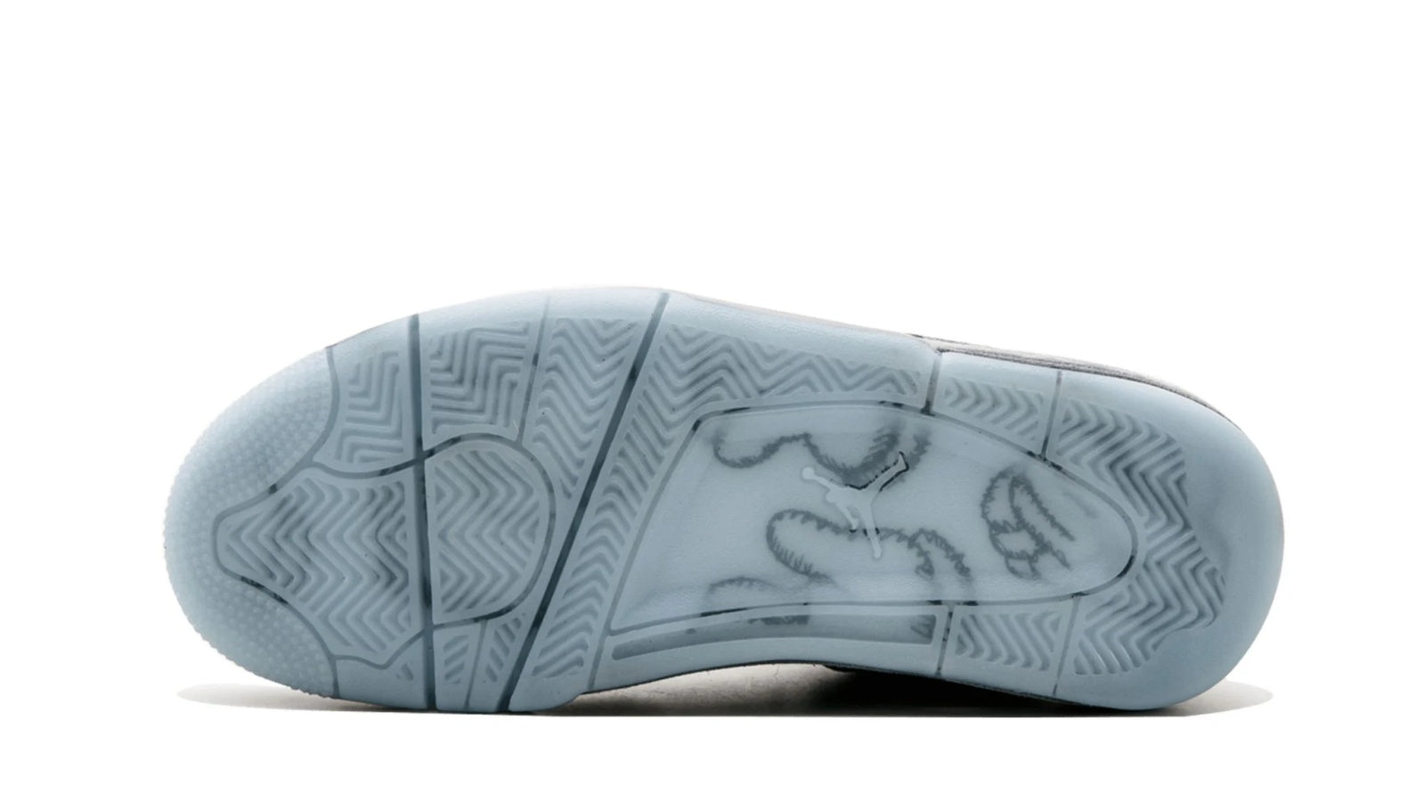 Air Jordan 4 Retro x KAWS - Premium Grey Suede Collaborative Sneaker