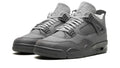 Air Jordan 4 Retro SE Paris Olympics Wet Cement - Classic Gray Suede & Leather Sneaker