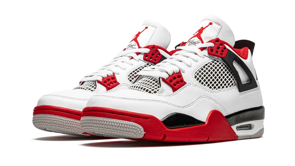 Air Jordan 4 Retro Fire Red 2020 - OG Nike Air Heel