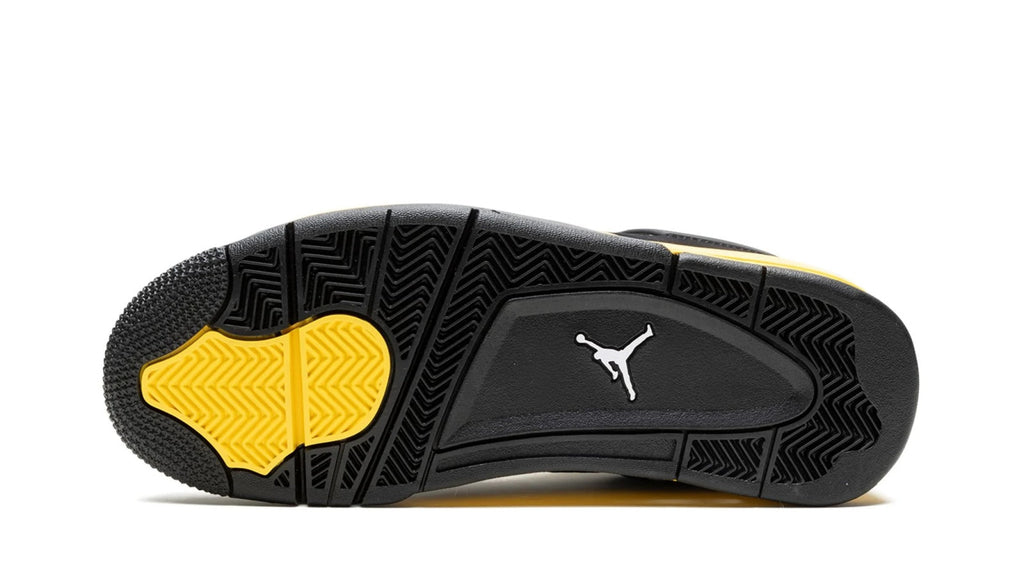 Air Jordan 4 Retro Thunder 2023 - Black & Tour Yellow Basketball Shoe