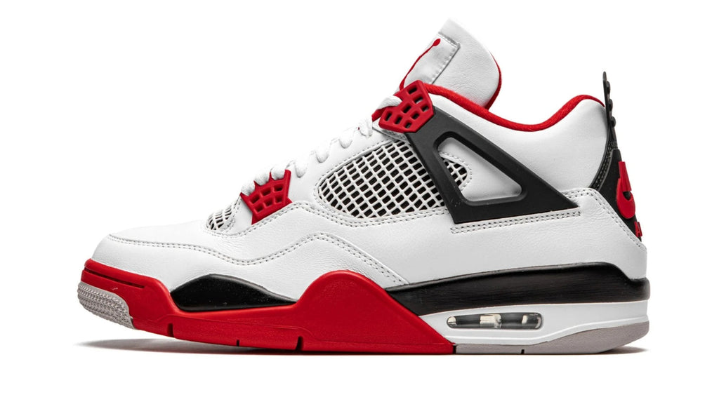Air Jordan 4 Retro Fire Red 2020 - OG Nike Air Heel