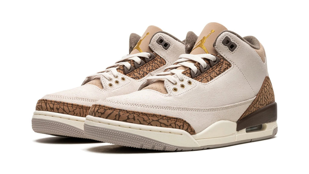 Air Jordan 3 Palomino - Premium Brown Suede Basketball Sneaker
