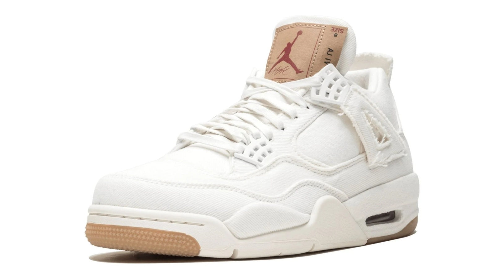 Air Jordan 4 Retro Levi's NRG White Denim - Limited Edition Collaboration