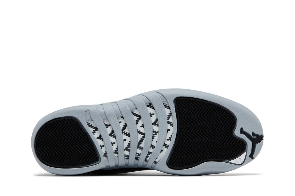 Jordan 12 Retro 'Barons' - Black Tumbled Leather Vintage Baseball Heritage