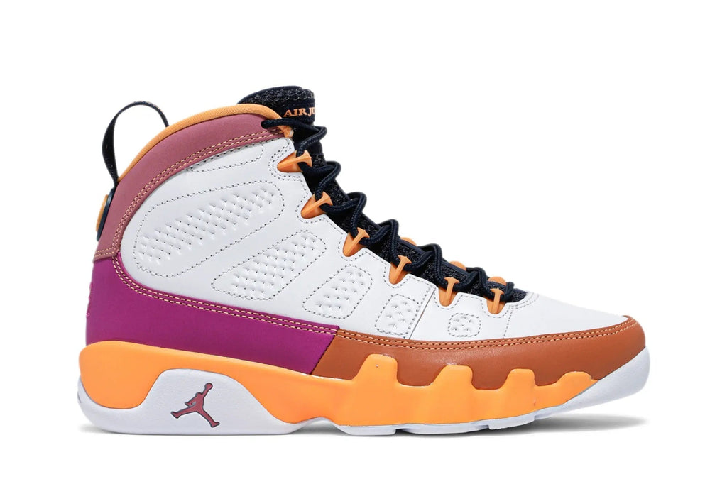 Women's Air Jordan 9 Retro 'Change The World' - White Leather with Plant-Based Dyes