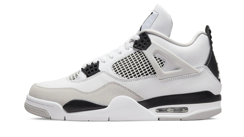 Air Jordan 4 Retro Military Black - Classic 1989 Inspired Basketball Sneaker