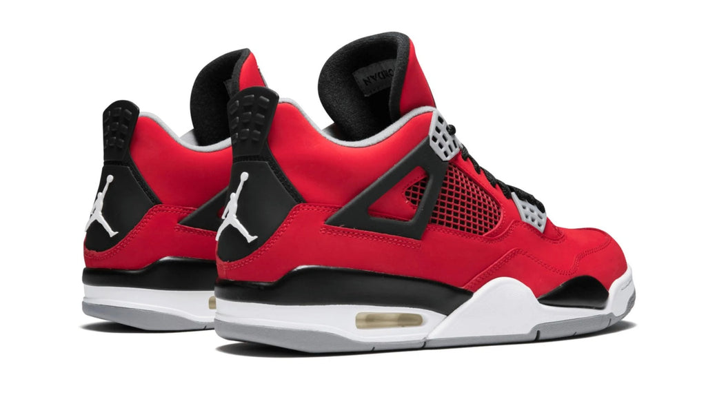 Air Jordan 4 Retro Toro Bravo - Red Black Classic Sneaker