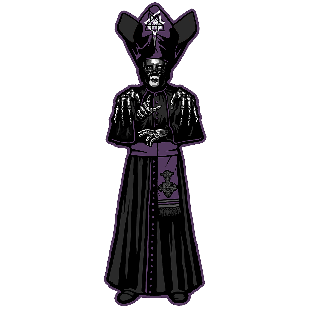Papa V Decal