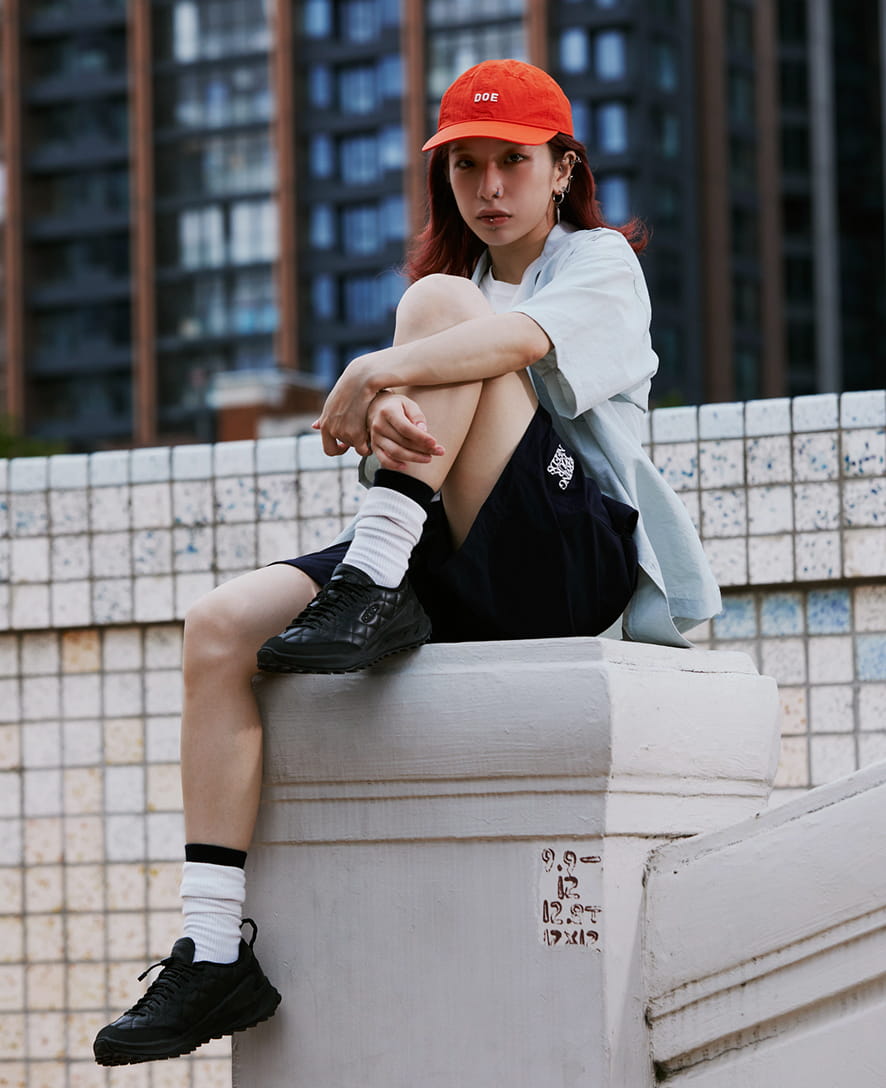 Men's Jasper Zionic DOE Sneaker  |  Doe Black/Star White