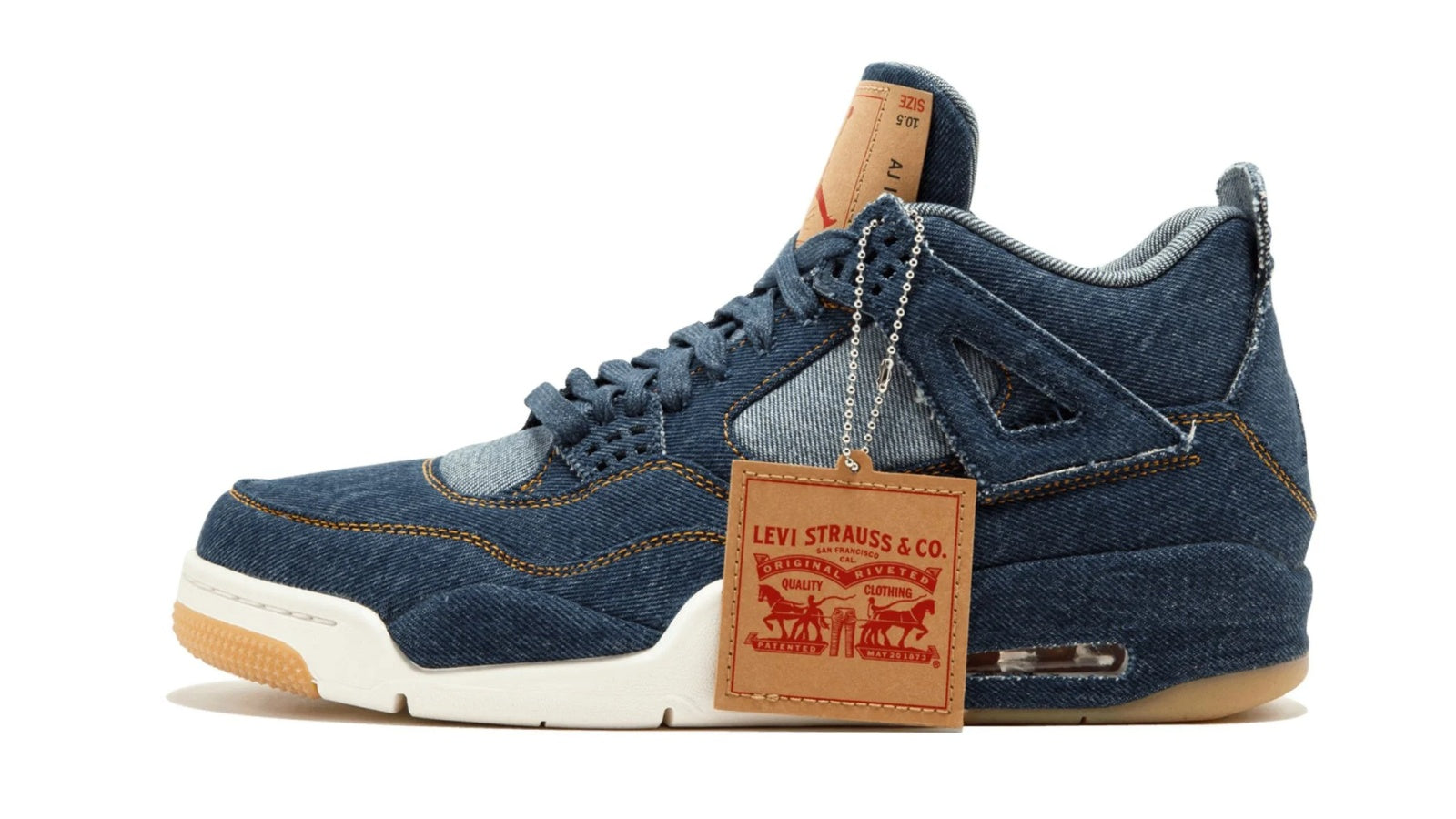 Air Jordan 4 Retro NRG Levi's Denim Collaboration Sneaker
