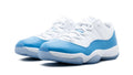 Air Jordan 11 Retro Low UNC - University Blue Patent Leather Sneaker