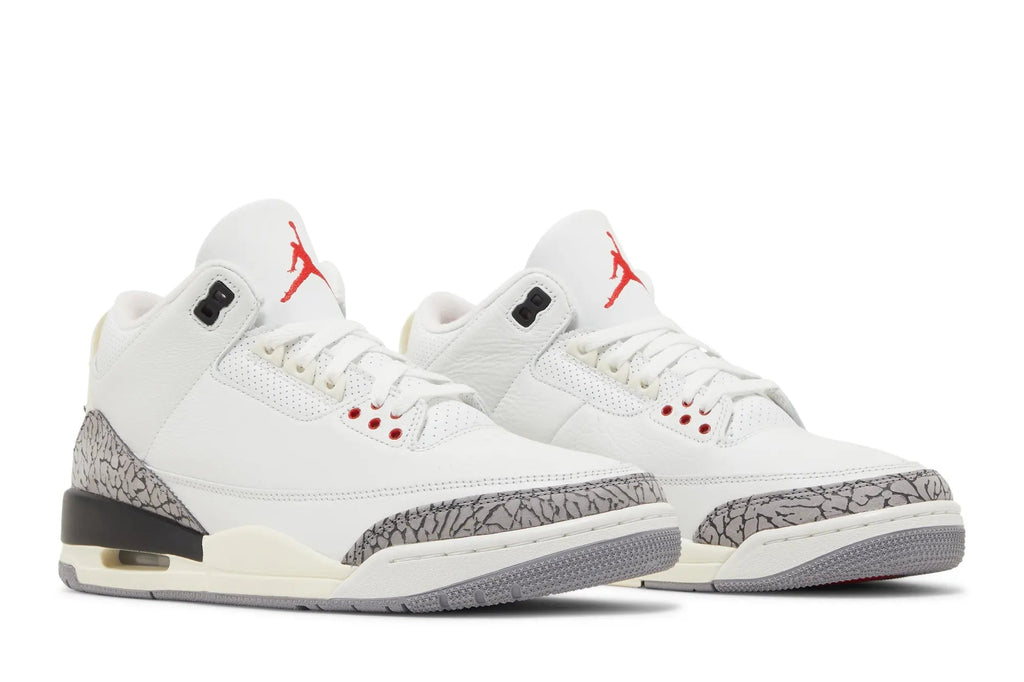 Air Jordan 3 Retro 'White Cement Reimagined' - Classic 1988 Design Reborn