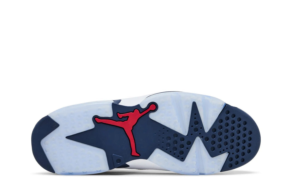 Air Jordan 6 Retro 'Olympic' 2024 - Team USA White/Navy/Red