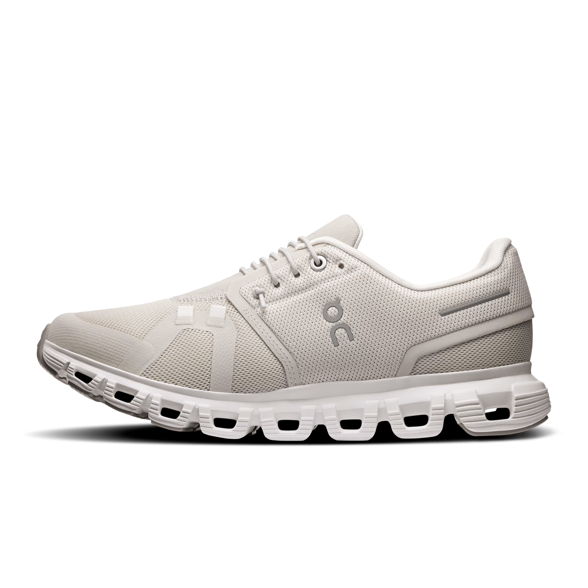 ON Women's Cloud 6 Wide - Pearl White