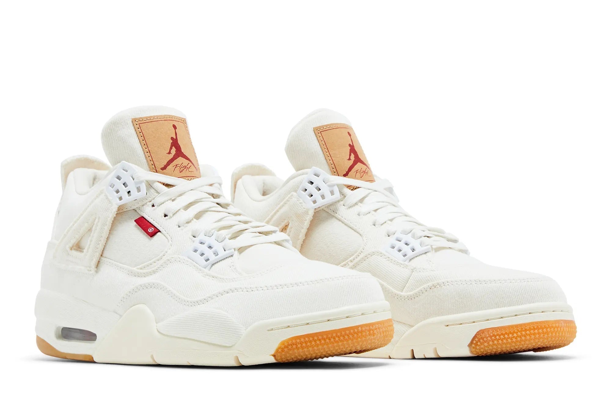 Levi's x Air Jordan 4 Retro White Denim - Iconic Collaboration Sneaker
