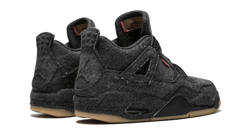 Air Jordan 4 Retro Levi's NRG Black Denim - Iconic Collaboration Sneaker