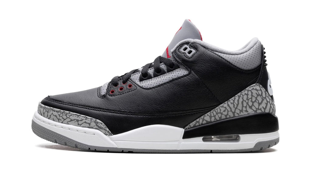 Air Jordan 3 Retro Black Cement - Iconic Tinker Hatfield Design
