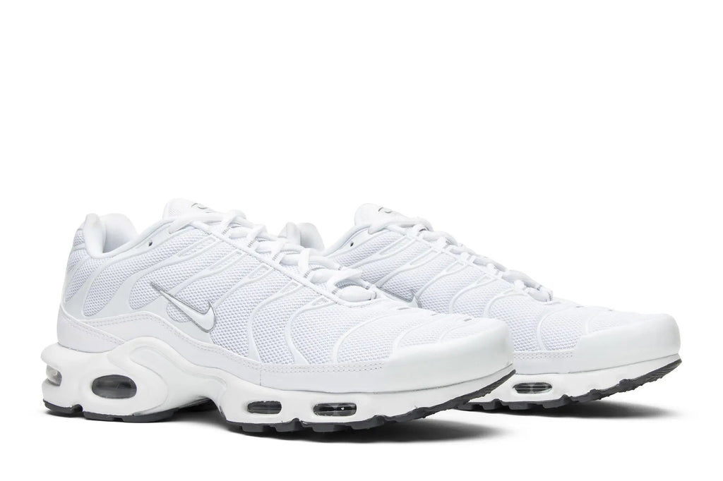 Air Max Plus White Monochromatic Running Shoe | Classic Design
