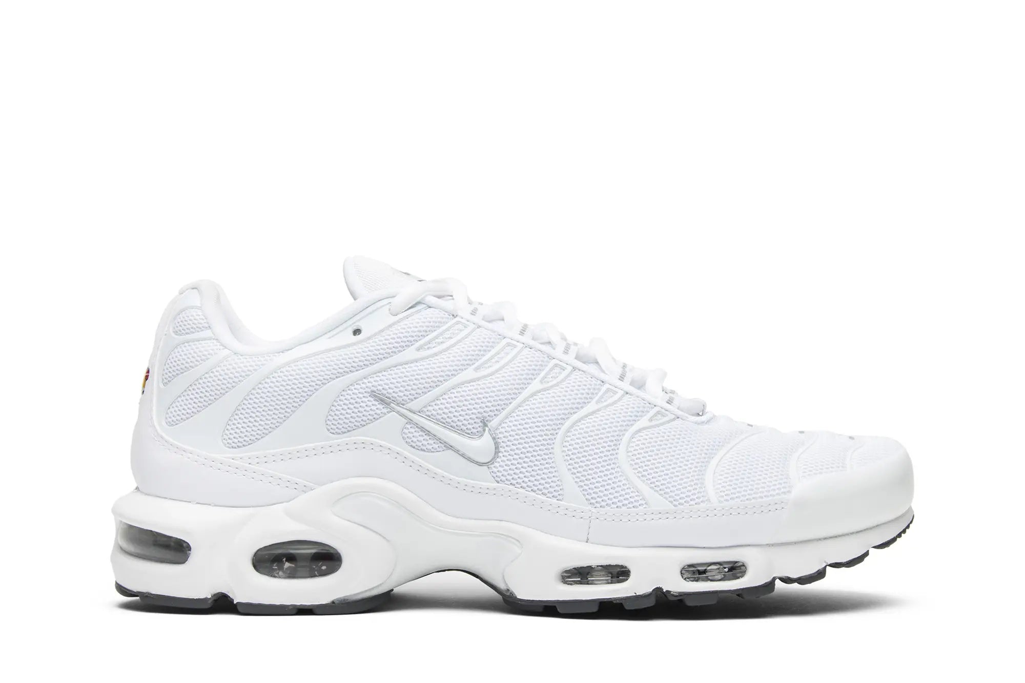 Air Max Plus White Monochromatic Running Shoe | Classic Design