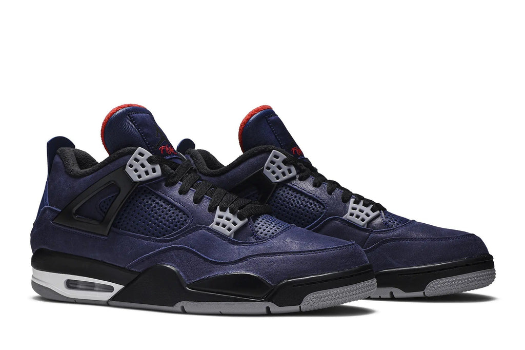 Jordan 4 Retro Winter 'Loyal Blue' - Insulated Nubuck Basketball Shoe