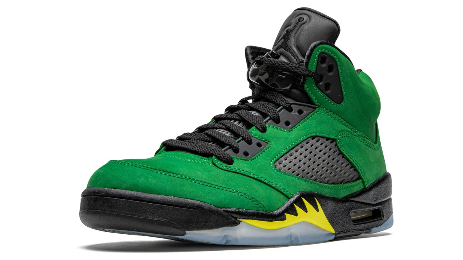 Air Jordan 5 Retro SE Oregon - Iconic Green Suede Colorway