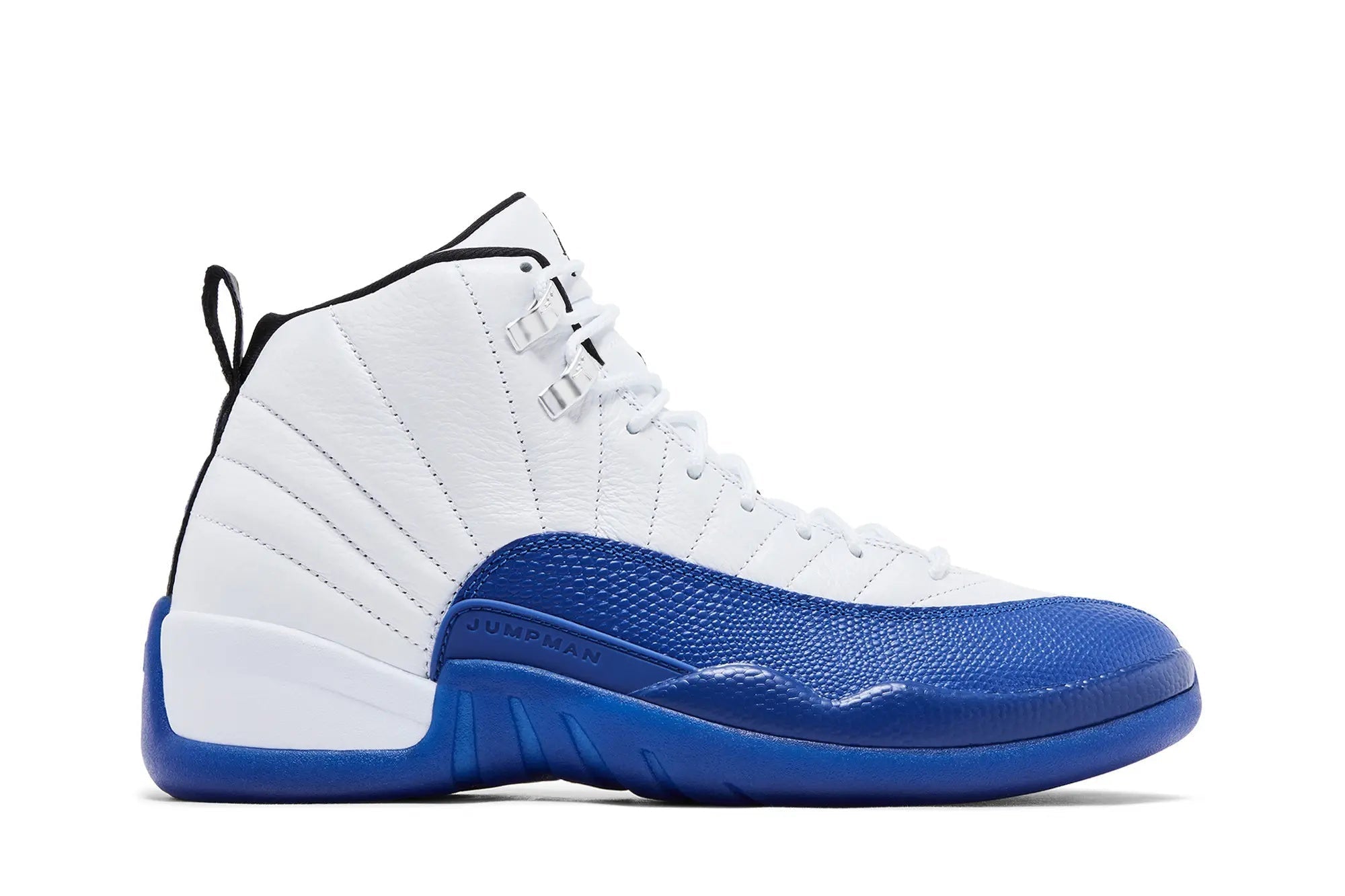 Jordan 12 Retro 'Blueberry' White Game Royal Blue Sneaker